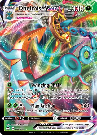 Dhelmise VMAX (10) [Shining Fates] Holofoil - Deck Out Gaming