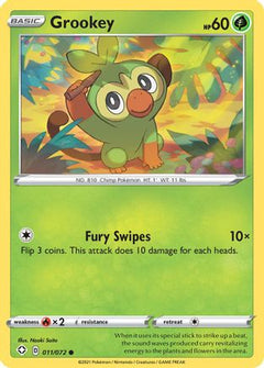 Grookey (11) [Shining Fates] Reverse Holofoil - Deck Out Gaming