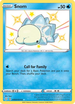 Snom (SV033) [Shining Fates: Shiny Vault] Holofoil - Deck Out Gaming