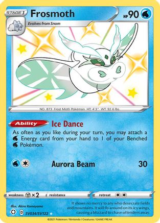 Frosmoth (SV034) [Shining Fates: Shiny Vault] Holofoil - Deck Out Gaming
