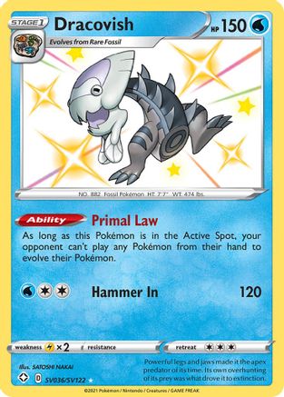 Dracovish (SV036) [Shining Fates: Shiny Vault] Holofoil - Deck Out Gaming