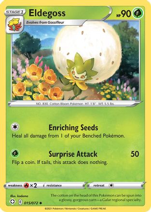Eldegoss (15) [Shining Fates] - Deck Out Gaming