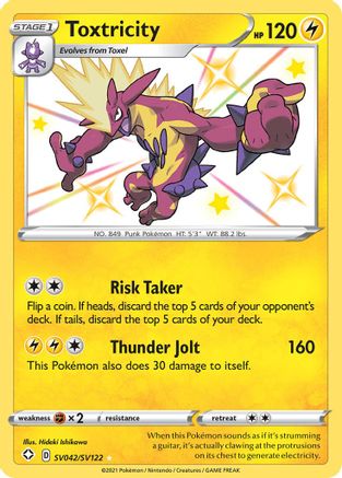 Toxtricity (SV042) [Shining Fates: Shiny Vault] Holofoil - Deck Out Gaming