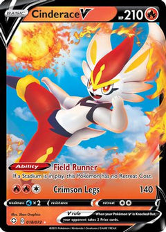 Cinderace V (18) [Shining Fates] Holofoil - Deck Out Gaming