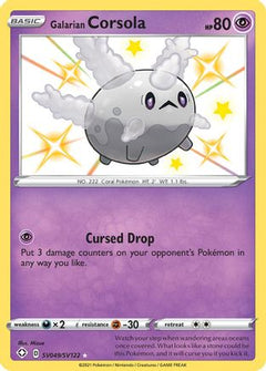 Galarian Corsola (SV049) [Shining Fates: Shiny Vault] Holofoil - Deck Out Gaming