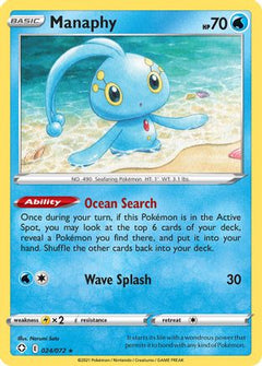 Manaphy (24) [Shining Fates] Reverse Holofoil - Deck Out Gaming