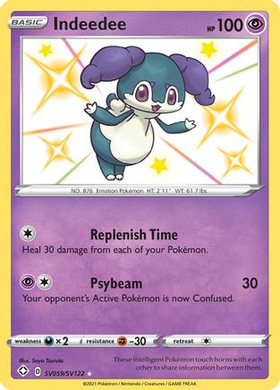 Indeedee (SV059) [Shining Fates: Shiny Vault] Holofoil - Deck Out Gaming