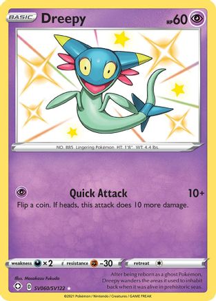 Dreepy (SV060) [Shining Fates: Shiny Vault] Holofoil - Deck Out Gaming