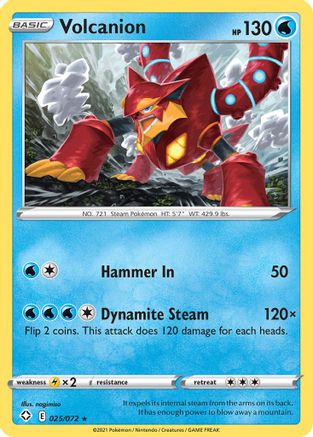 Volcanion (25) [Shining Fates] Reverse Holofoil - Deck Out Gaming
