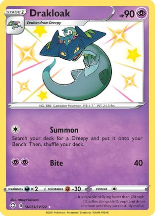 Drakloak (SV061) [Shining Fates: Shiny Vault] Holofoil - Deck Out Gaming