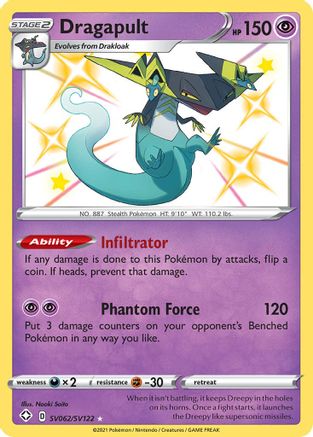 Dragapult (SV062) [Shining Fates: Shiny Vault] Holofoil - Deck Out Gaming