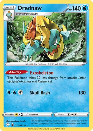 Drednaw (27) [Shining Fates] Reverse Holofoil - Deck Out Gaming