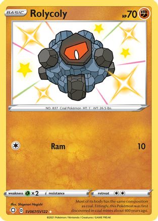 Rolycoly (SV067) [Shining Fates: Shiny Vault] Holofoil - Deck Out Gaming