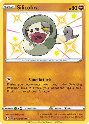 Silicobra (SV070) [Shining Fates: Shiny Vault] Holofoil - Deck Out Gaming