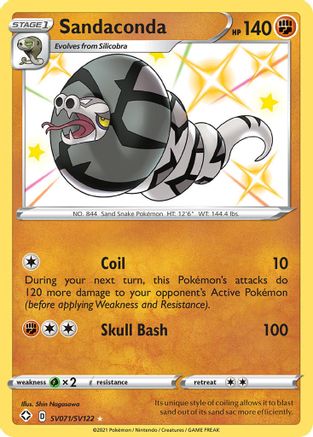 Sandaconda (SV071) [Shining Fates: Shiny Vault] Holofoil - Deck Out Gaming