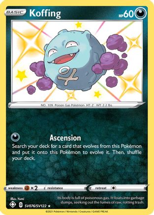 Koffing (SV076) [Shining Fates: Shiny Vault] Holofoil - Deck Out Gaming