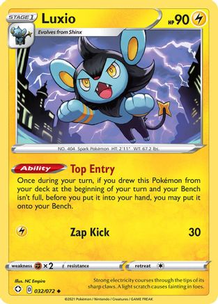 Luxio (32) [Shining Fates] - Deck Out Gaming