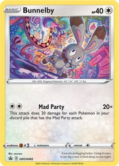 Bunnelby - SWSH082 (SWSH082) [SWSH: Sword & Shield Promo Cards] Holofoil - Deck Out Gaming