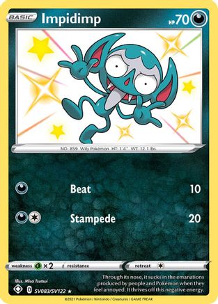 Impidimp (SV083) [Shining Fates: Shiny Vault] Holofoil - Deck Out Gaming