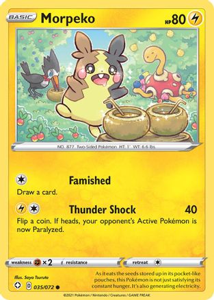 Morpeko (035) (35) [Shining Fates] Reverse Holofoil - Deck Out Gaming