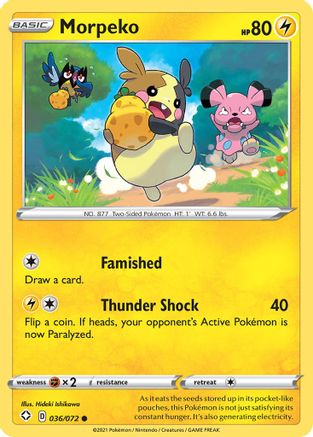 Morpeko (036) (36) [Shining Fates] Reverse Holofoil - Deck Out Gaming