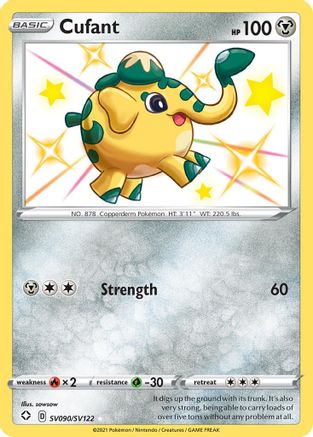 Cufant (SV090) [Shining Fates: Shiny Vault] Holofoil - Deck Out Gaming