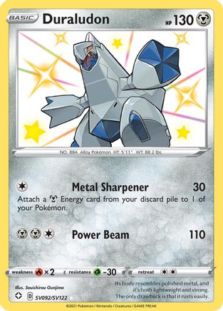 Duraludon (SV092) [Shining Fates: Shiny Vault] Holofoil - Deck Out Gaming