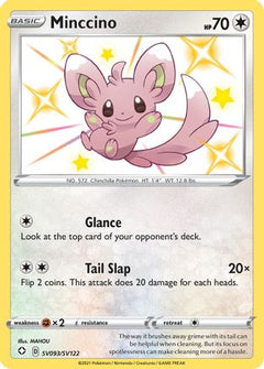 Minccino (SV093) [Shining Fates: Shiny Vault] Holofoil - Deck Out Gaming