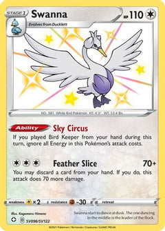 Swanna (SV096) [Shining Fates: Shiny Vault] Holofoil - Deck Out Gaming