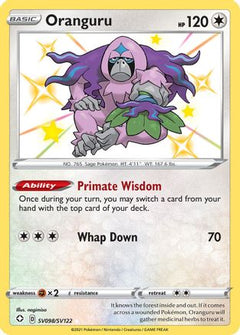 Oranguru (SV098) [Shining Fates: Shiny Vault] Holofoil - Deck Out Gaming
