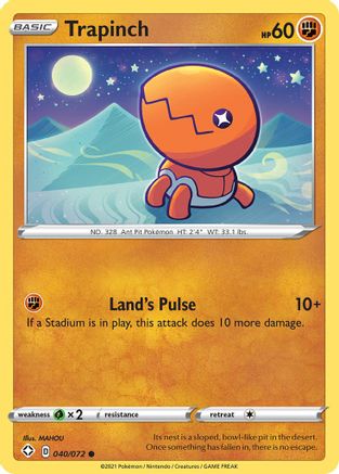 Trapinch (40) [Shining Fates] Reverse Holofoil - Deck Out Gaming