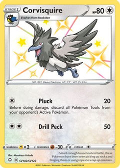 Corvisquire (SV102) [Shining Fates: Shiny Vault] Holofoil - Deck Out Gaming