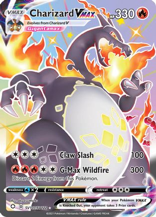 Charizard VMAX (SV107) [Shining Fates: Shiny Vault] Holofoil - Deck Out Gaming