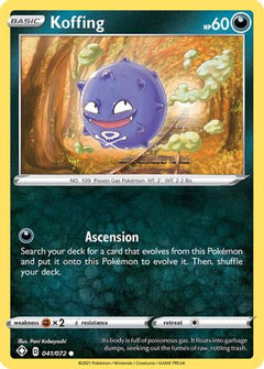 Koffing (41) [Shining Fates] Reverse Holofoil - Deck Out Gaming