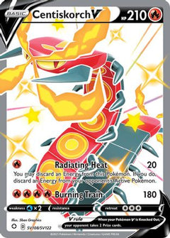Centiskorch V (SV108) [Shining Fates: Shiny Vault] Holofoil - Deck Out Gaming