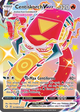 Centiskorch VMAX (SV109) [Shining Fates: Shiny Vault] Holofoil - Deck Out Gaming