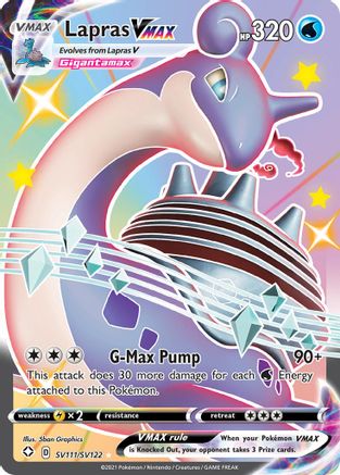 Lapras VMAX (SV111/SV122) [Sword & Shield: Shining Fates] - Deck Out Gaming