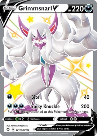Grimmsnarl V (SV116) [Shining Fates: Shiny Vault] Holofoil - Deck Out Gaming