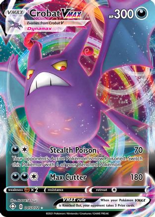 Crobat VMAX (45) [Shining Fates] Holofoil - Deck Out Gaming