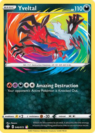 Yveltal (46) [Shining Fates] Holofoil - Deck Out Gaming