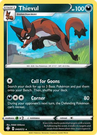 Thievul (48) [Shining Fates] Reverse Holofoil - Deck Out Gaming
