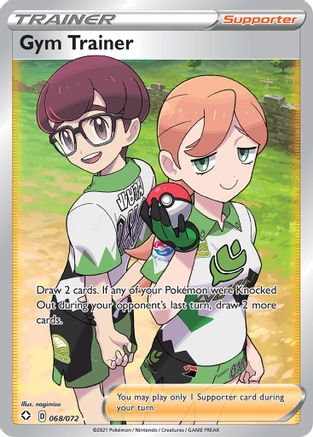 Gym Trainer (Full Art) (68) [Shining Fates] Holofoil - Deck Out Gaming