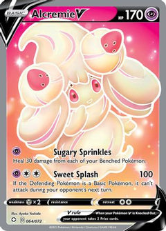 Alcremie V (Full Art) (64) [Shining Fates] Holofoil - Deck Out Gaming