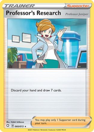 Professor's Research (60) [Shining Fates] Reverse Holofoil - Deck Out Gaming