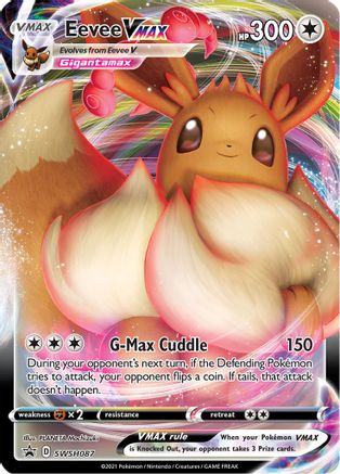 Eevee VMAX - SWSH087 (SWSH087) [SWSH: Sword & Shield Promo Cards] Holofoil - Deck Out Gaming