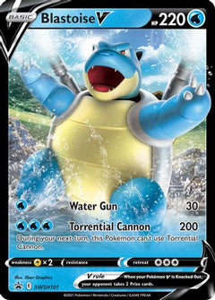 Blastoise V - SWSH101 (SWSH101) [SWSH: Sword & Shield Promo Cards] Holofoil - Deck Out Gaming