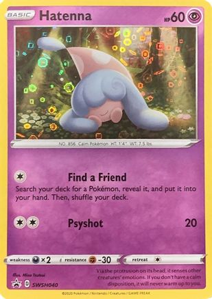 Hatenna - SWSH040 (General Mills Promo) (SWSH040) [Miscellaneous Cards & Products] Holofoil - Deck Out Gaming
