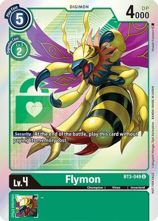 Flymon (Box Topper) (BT3-049) [Release Special Booster] Foil - Deck Out Gaming