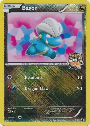 Bagon - 6/20 (Regional Championships) (6) [League & Championship Cards] Holofoil - Deck Out Gaming