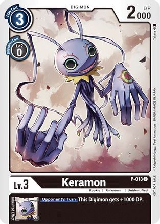 Keramon - P-013 (P-013) [Digimon Promotion Cards] - Deck Out Gaming